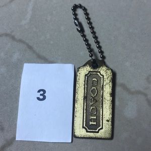 Coach hangtag